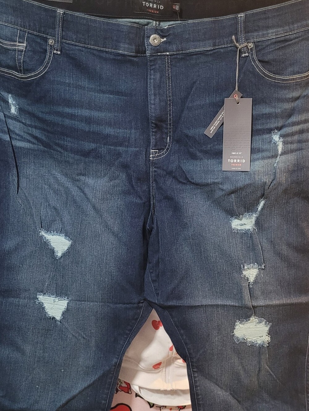 2 Pair New Torrid Cropped Jeans